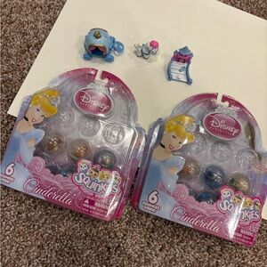 Disney - Cinderella Squinkies Toy Set - 12 Squinkies
